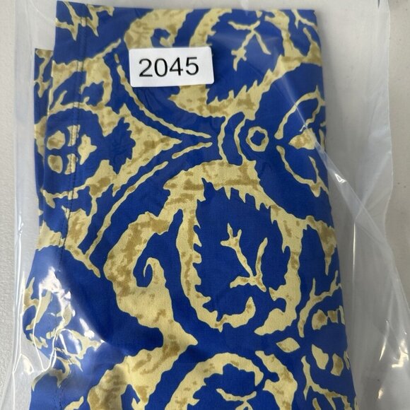 J. Mclaughlin Dress Floral Blue size M - Picture 6 of 11